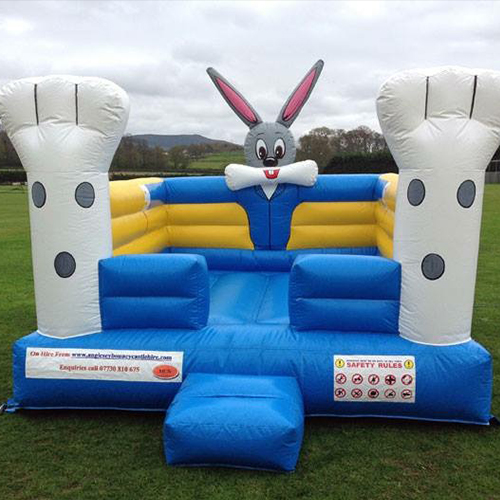 Bunny bouncy castle