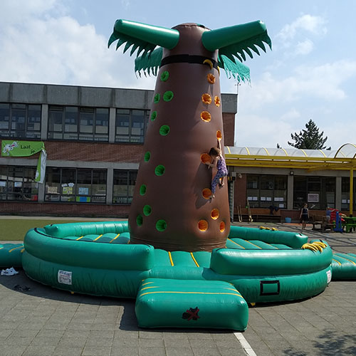 Bouncy castle banana climb