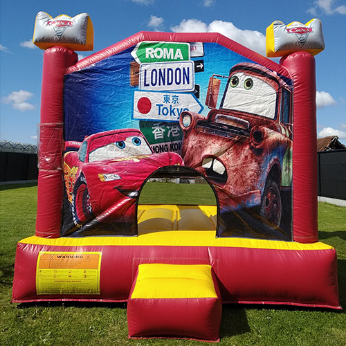 Bouncy castle cars