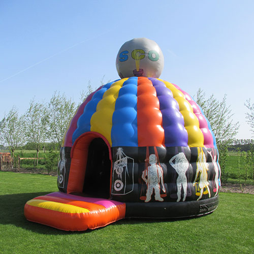 Bouncy castle disco jump