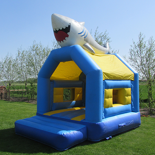 Bouncy castle shark
